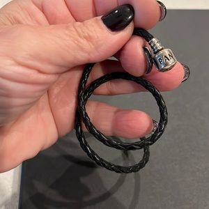 Pandora leather bracelet